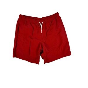Duluth‎ Trading Co Relaxed Fit Cargo Shorts Red Mens Size Large